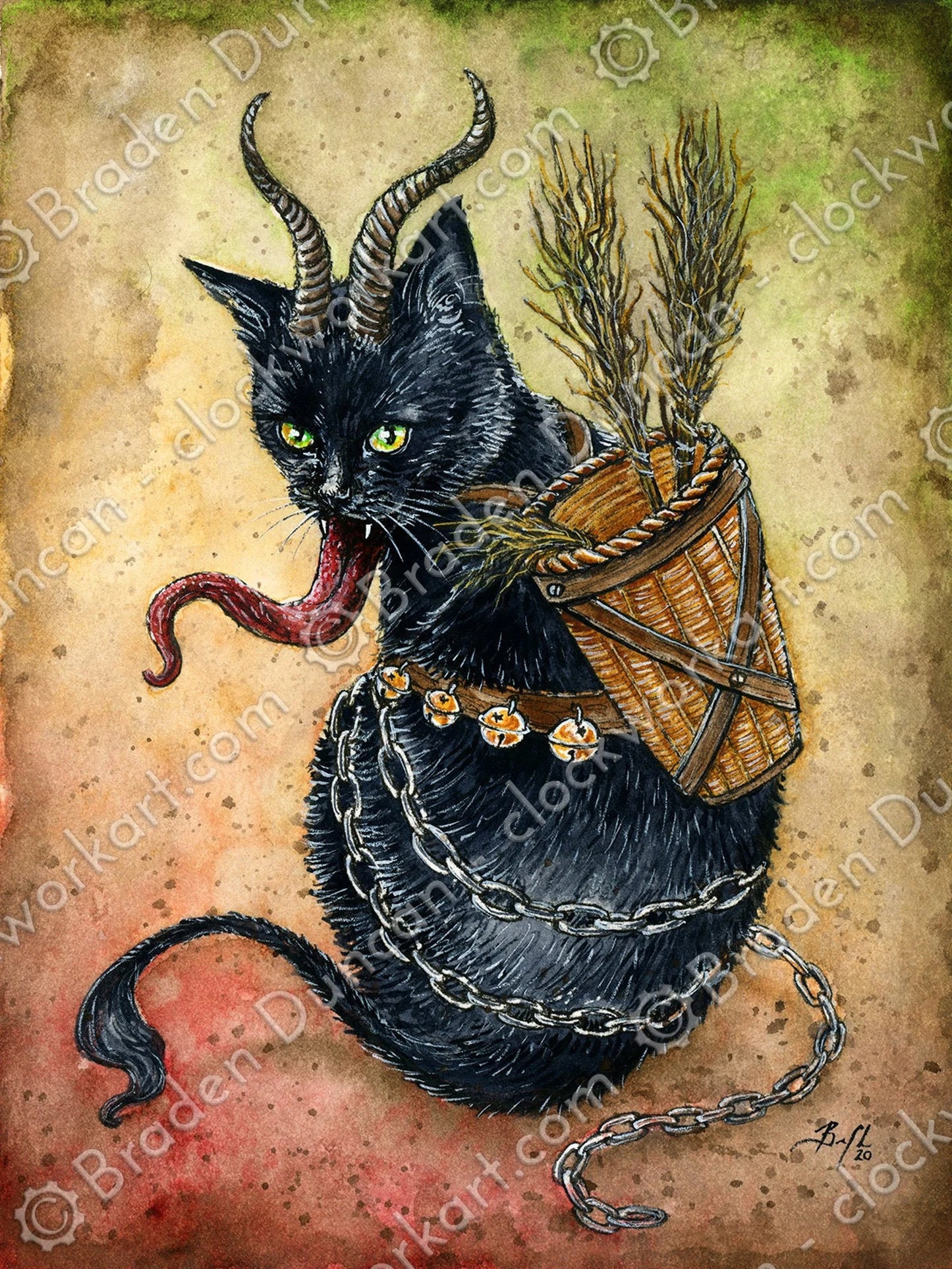 Clockwork Art "Krampuss" Print