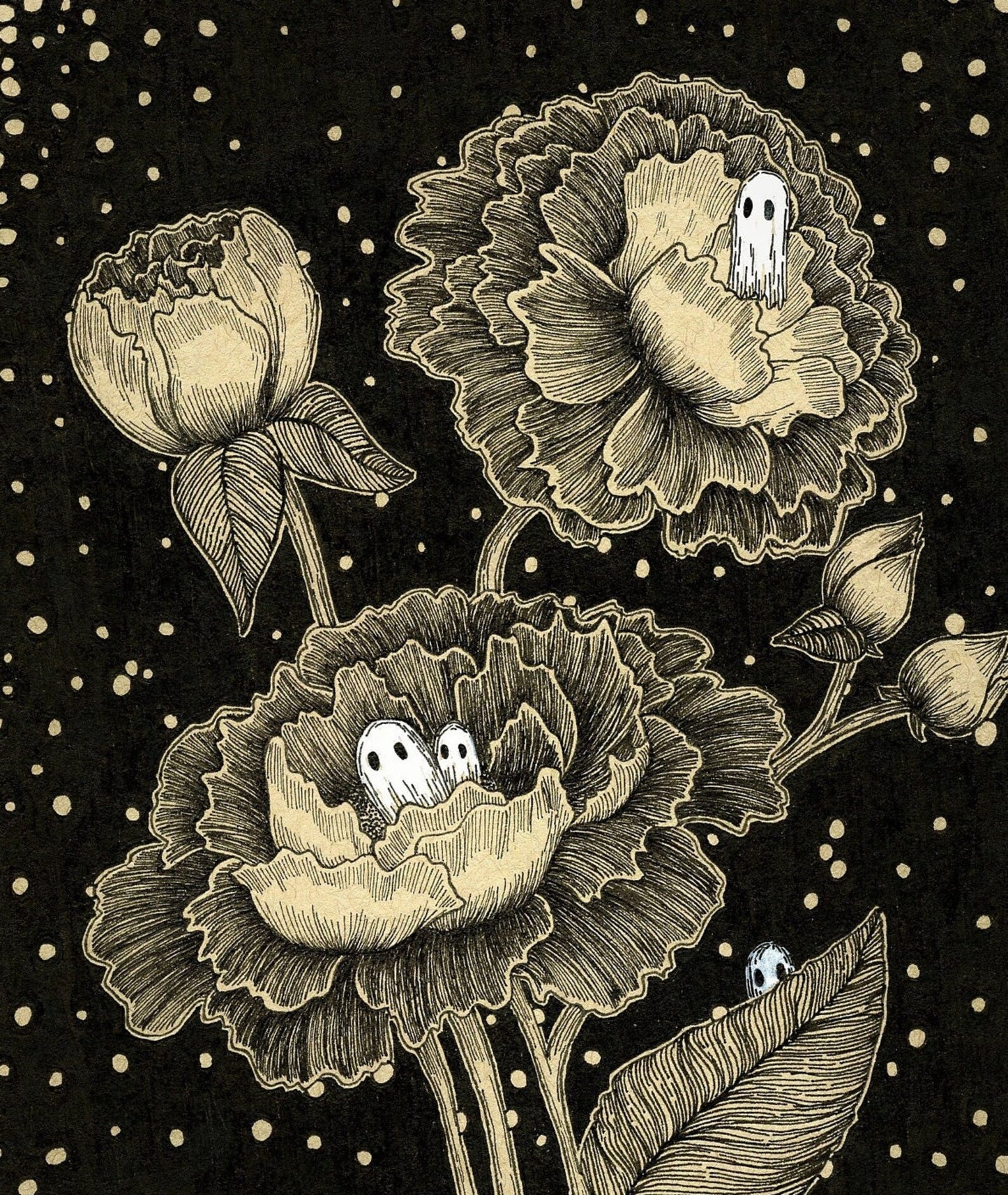 Barnacles and Moss "Tiny Ghosts - Thumboolina"