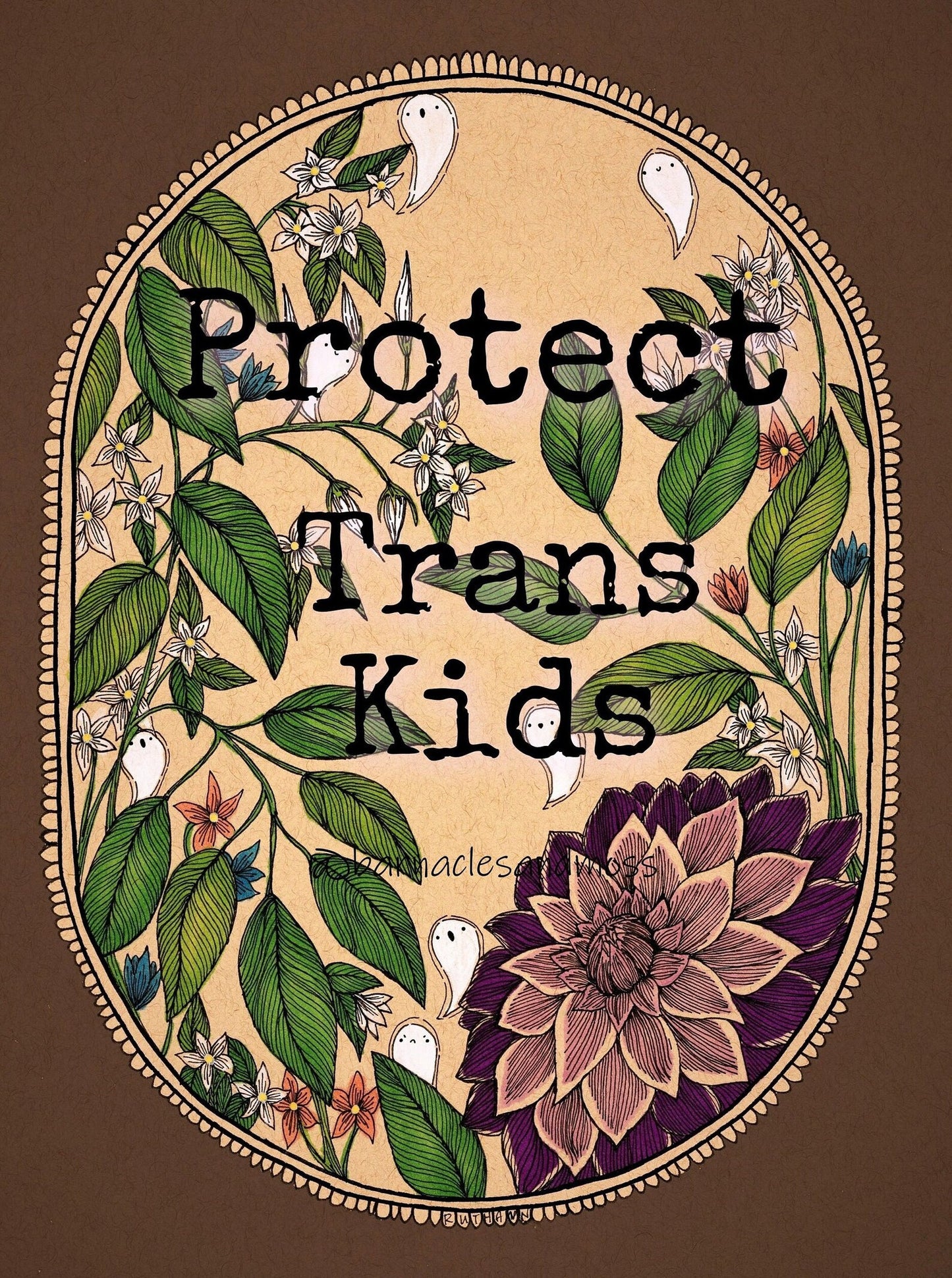 Barnacles and Moss "Protect Trans Kids"