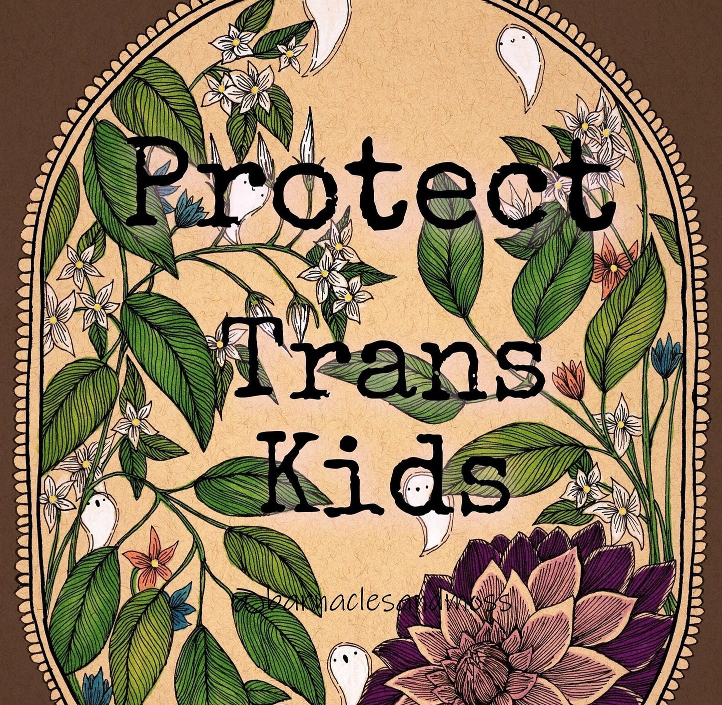 Barnacles and Moss "Protect Trans Kids"