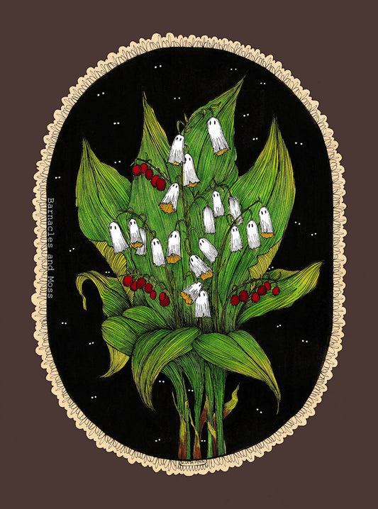 Barnacles and Moss "Lily of the Valley"