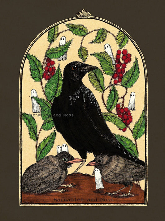 Barnacles and Moss "Baby Crows"