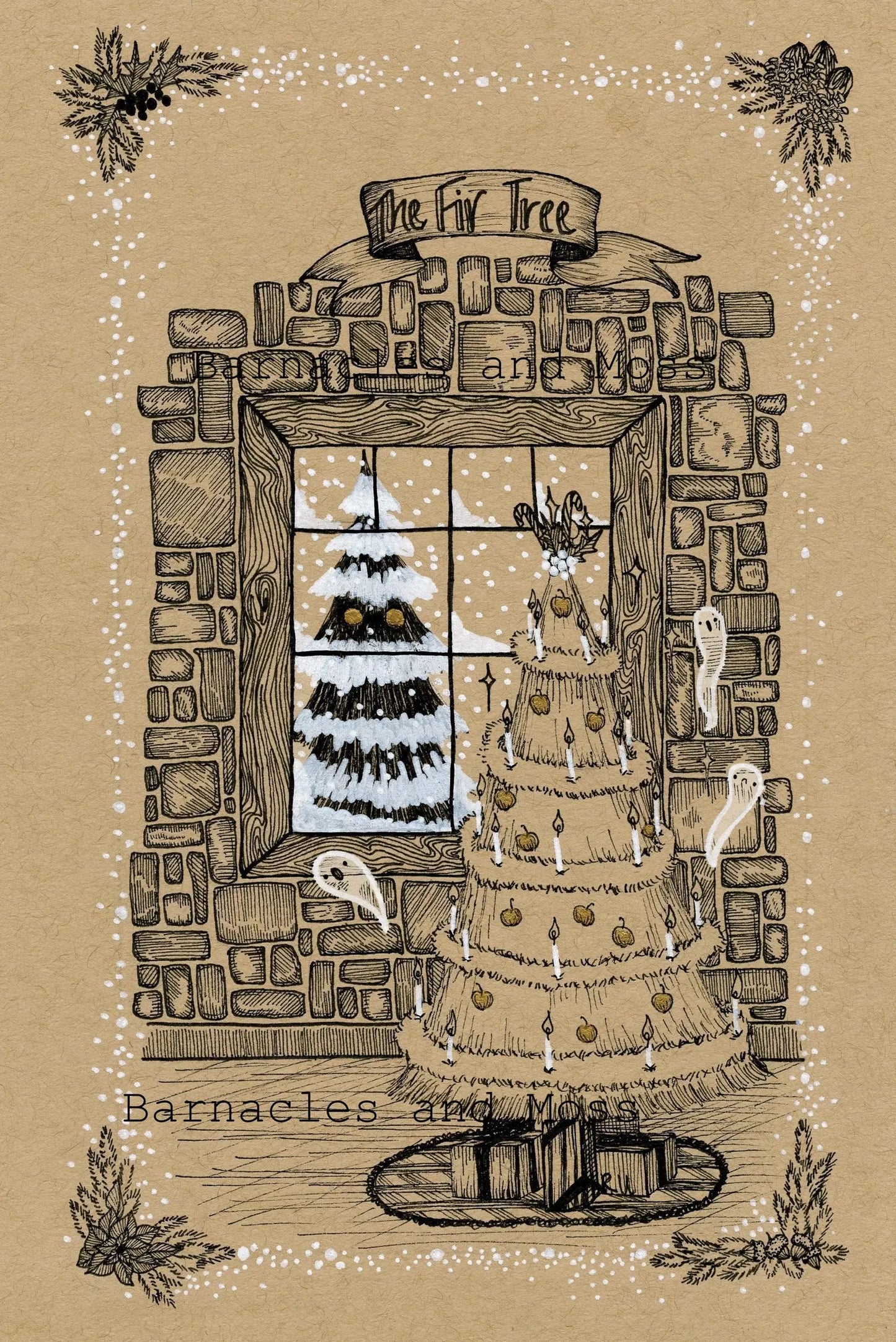 Barnacles and Moss "The Fir Tree"