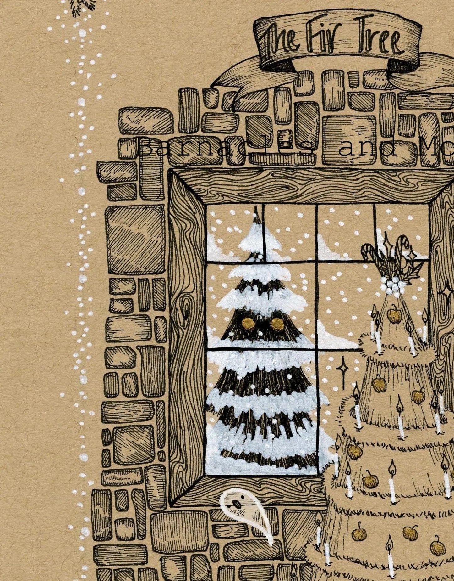 Barnacles and Moss "The Fir Tree"