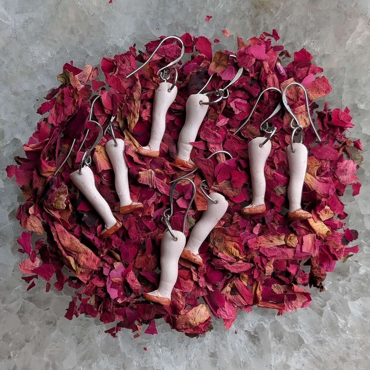 Open the Cellar Door "Antique Doll Parts" Earrings