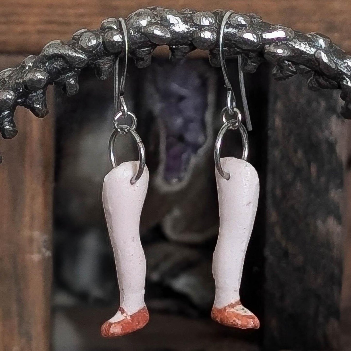 Open the Cellar Door "Antique Doll Parts" Earrings