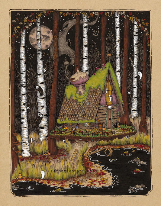 Barnacles and Moss "Baba Yaga's Hut in Autumn"