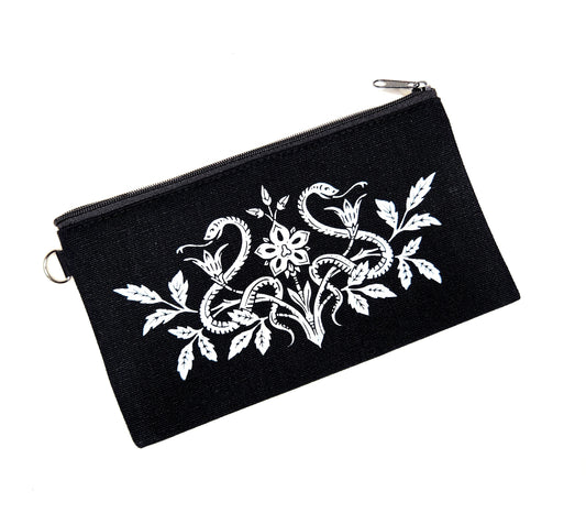 Primaeval Press "Garden Snakes" Stash Bag *PRE-ORDER 10/5*