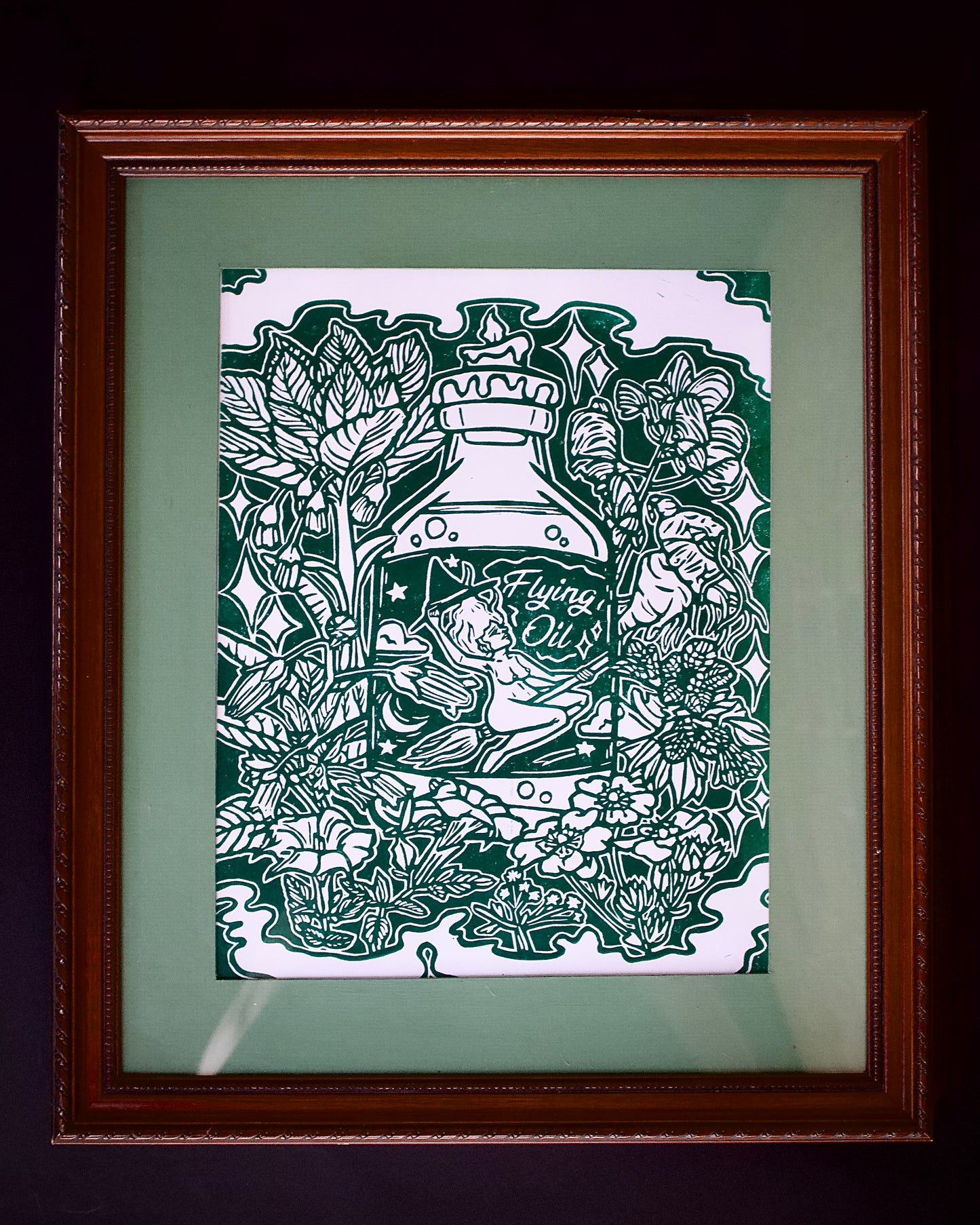 Ashley Tristán / Moonhowler Press "Witch's Flying Oil"