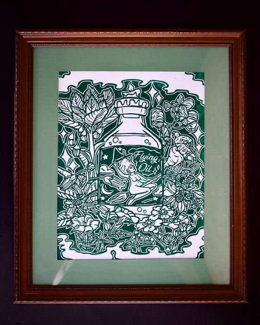 Ashley Tristán / Moonhowler Press "Witch's Flying Oil"