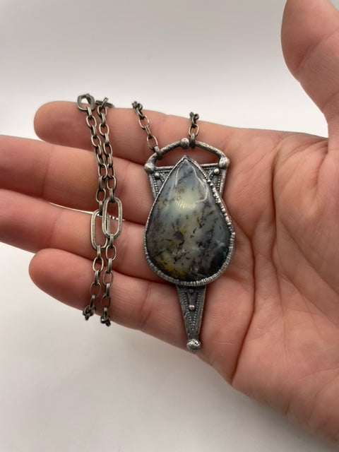 Lory Sun / Inex Jewels Dendritic Agate Pendant