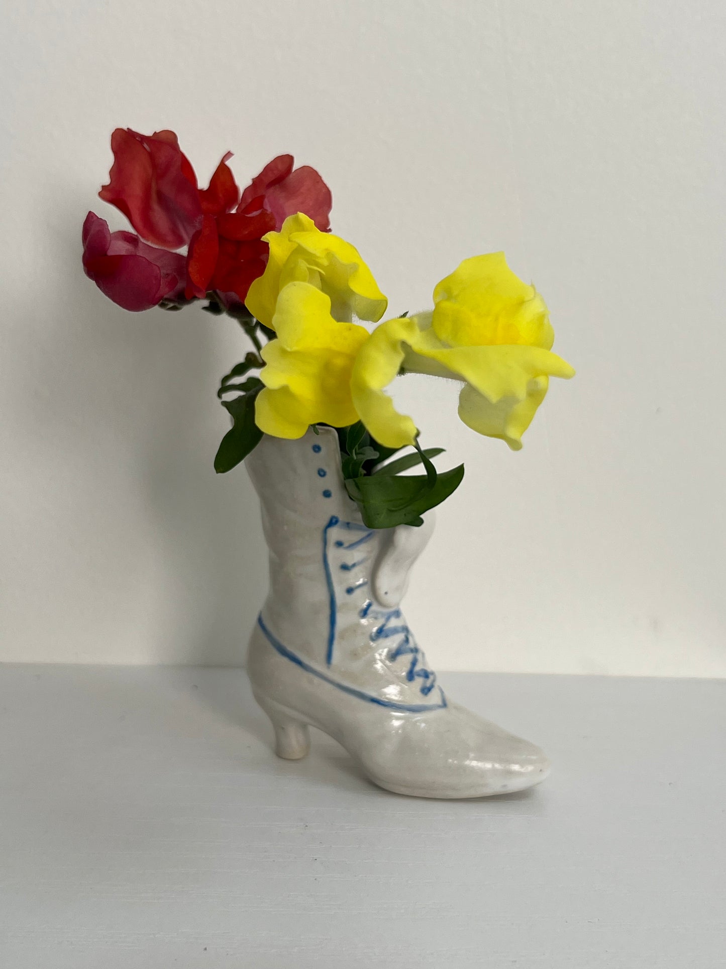 Amalia Morsi "Victorian Shoe" Bud Vases