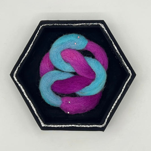 Amalia Morsi "Auryn - Do What You Wish v4 (Pink/Teal)"