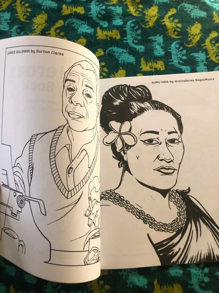 The Queer Heroes Coloring Book