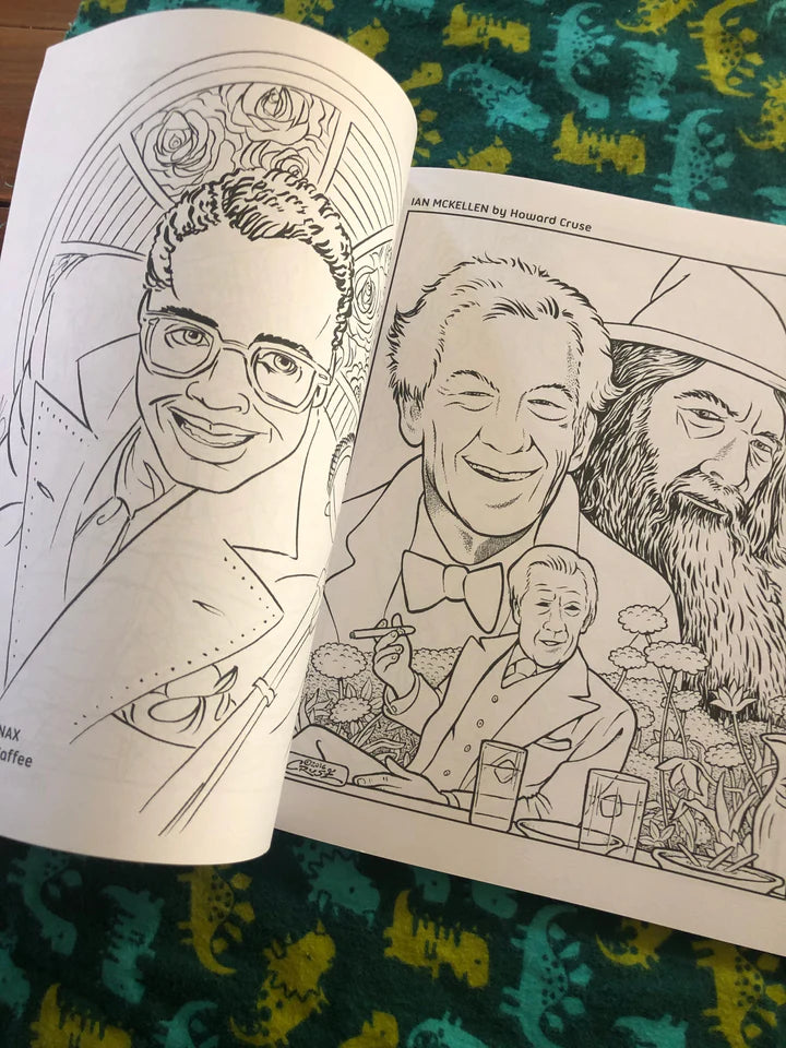 The Queer Heroes Coloring Book