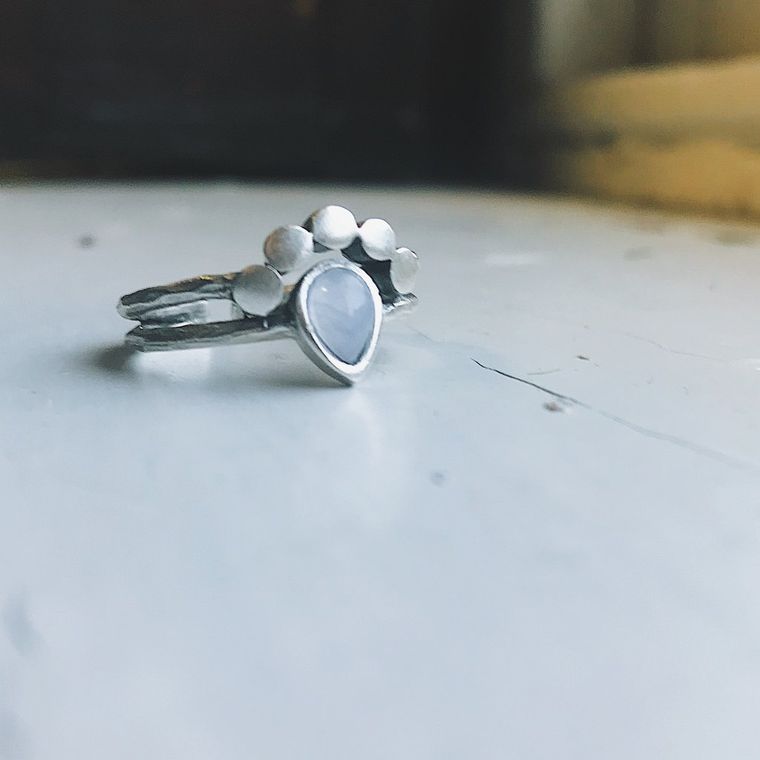 Yugen Moondrop Moonstone Ring