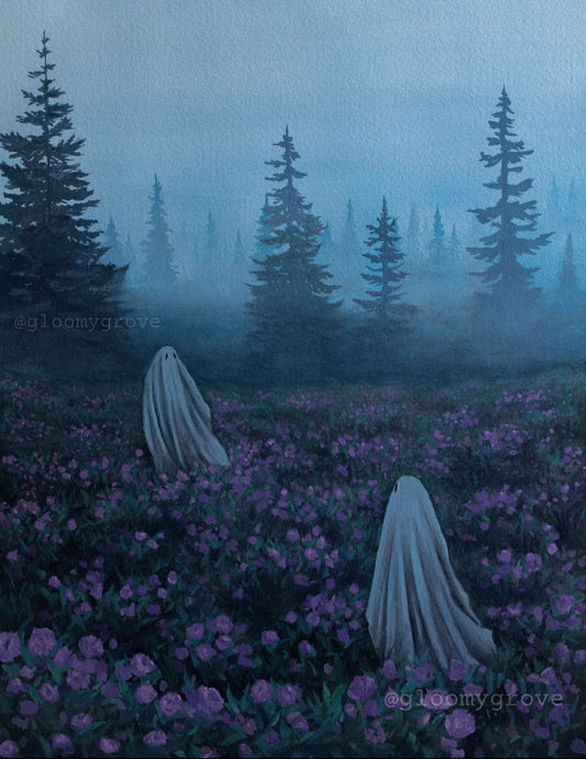 Gloomy Grove "Meadow Dreams" Original Painting