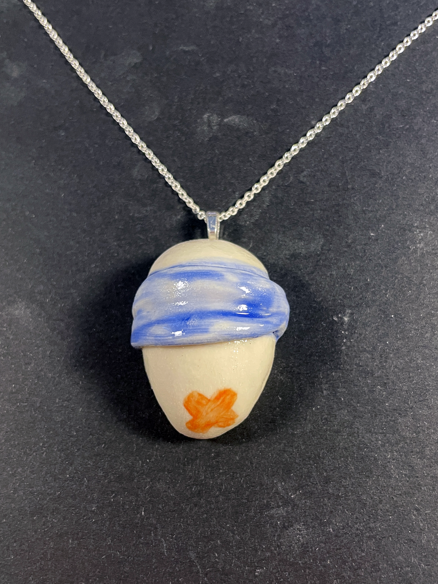 Carmen Cano "Seclusion" Ceramic Pendant