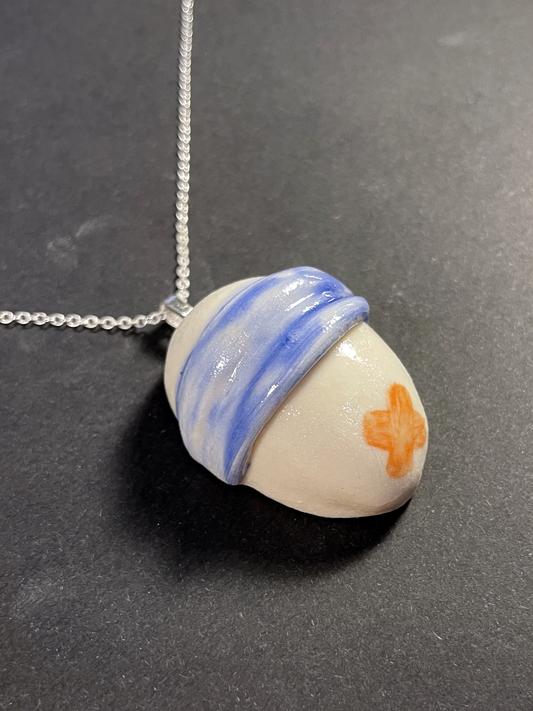Carmen Cano "Seclusion" Ceramic Pendant