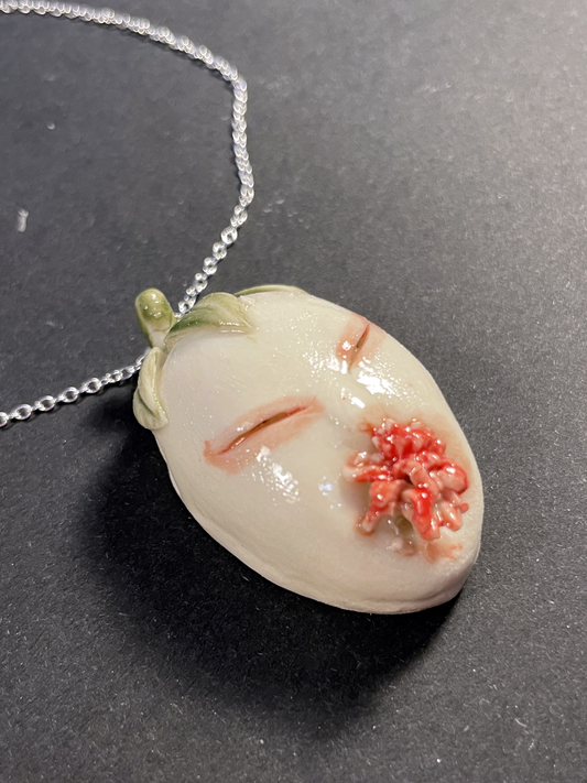 Carmen Cano "Sustenance" Ceramic Pendant