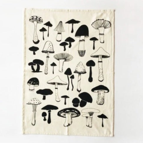The Rise and Fall "Mushrooms" Kitchen Towel