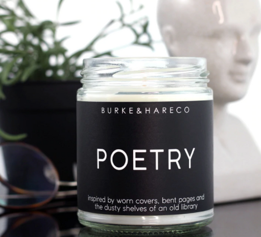 Burke & Hare Co. "Poetry" Candle