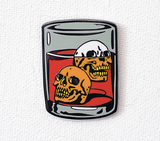 Strike Gently Co. "Old Fashioned" Enamel Pin