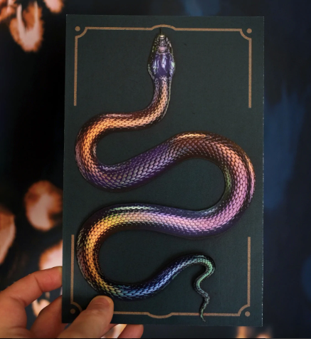 Moth & Myth "Prism Snake" Paper Specimen