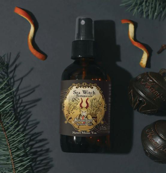 Spray de velo perfumado "Krampus" de Sea Witch Botanicals