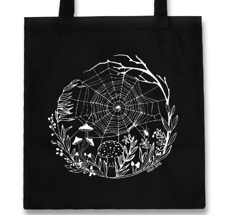 Nikol King "Spiderweb" Tote Bag