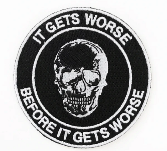 Strike Gently Co. "It Gets Worse Before It Gets Worse" Patches