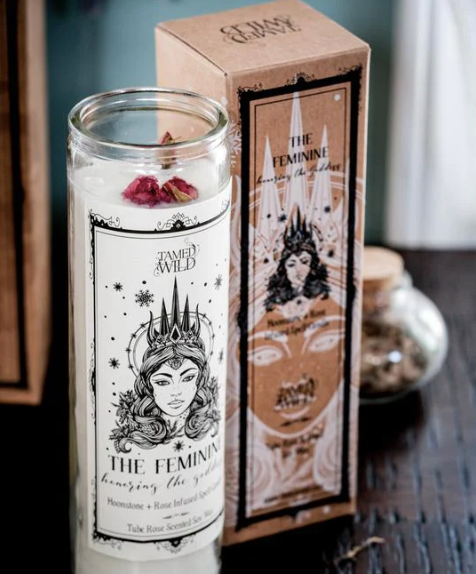 Tamed Wild "The Feminine" Spell Candle