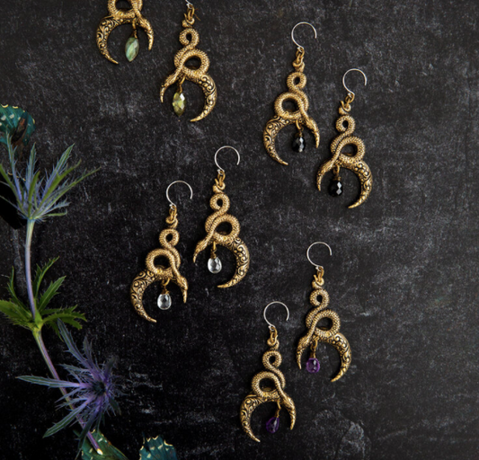 Trollbinde "Moon of Ishtar" Earrings