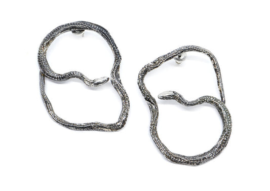 Eilisain "Medea" Garden Snake Earrings