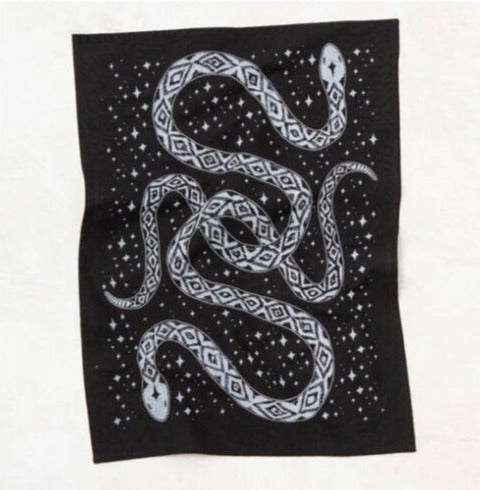 The Rise and Fall "Snakes" Kitchen Towel